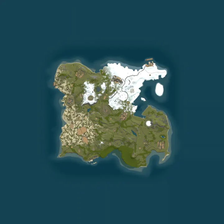 Map of 太初仙境PVE(官服倍率硬核生存)