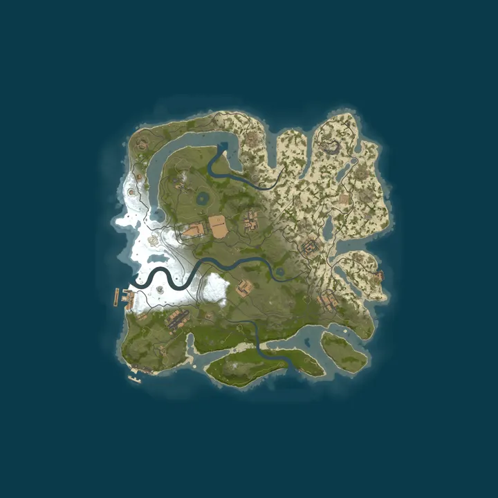 Map of [US West] Gold Rush 3x | Solo/Duo/Trio/Quad | Monthly