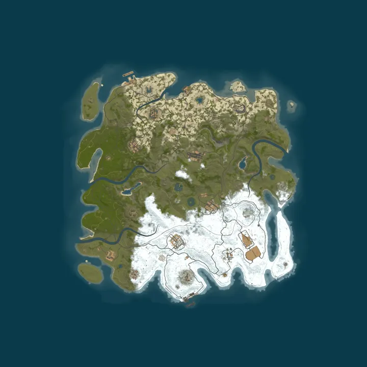 Map of WZ's Island