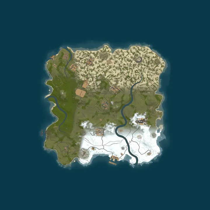 Map of TemplarGaming 5x Swift Loot++|PvP|MyMini|SkinBox|x5 JUST WIPED