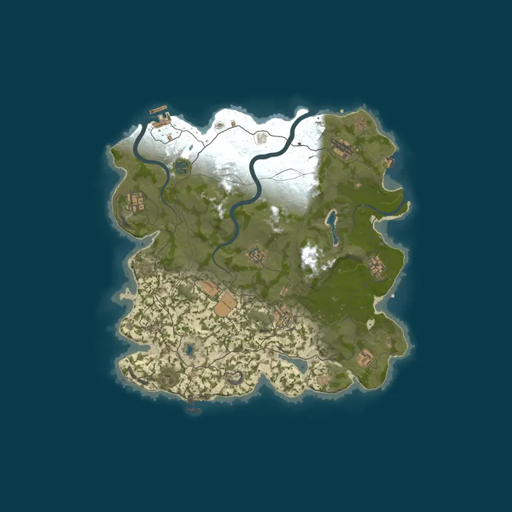 Map of FACERUST | SOLO/DUO