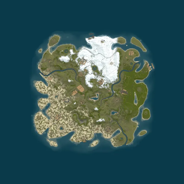 Map of AA Carcajou Quebec PVE