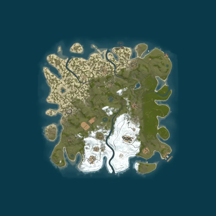 Map of THE SAFEHOUSE | UK VANILLA | MAX 4 | BI-WEEKLY | 50% UPKEEP