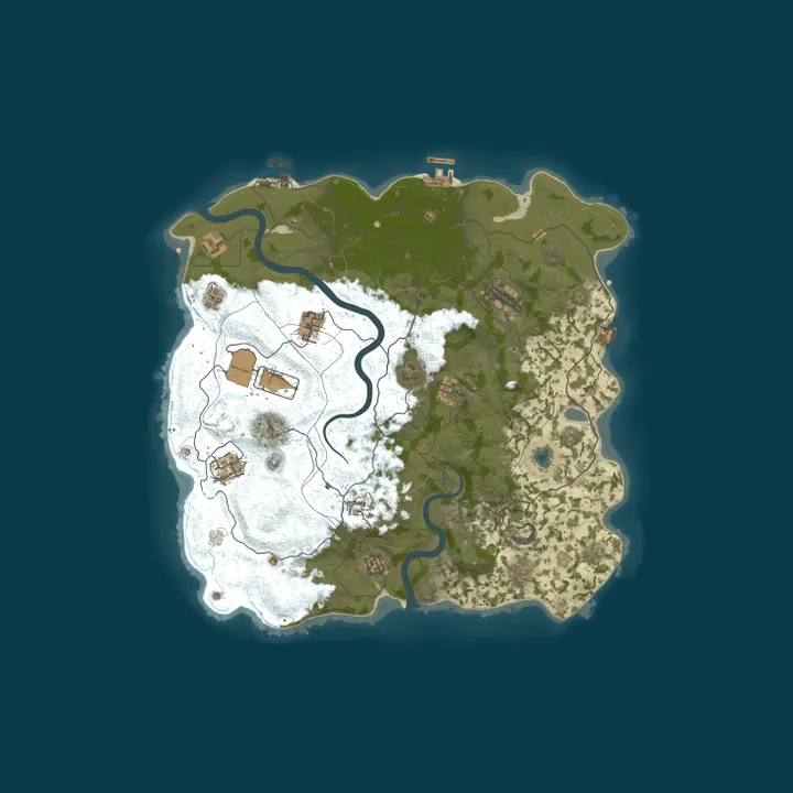 Map of SURVIVORS.GG [ 2x Solo/Duo ] WIPED 27.10