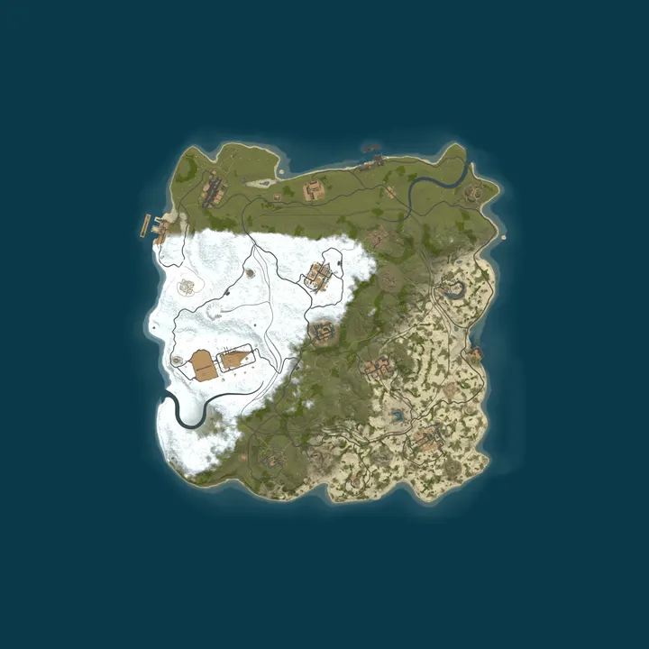 Map of MIRAGE RUST | WEDNESDAY SOLO/DUO/TRIO 2x | Wipe 28.10