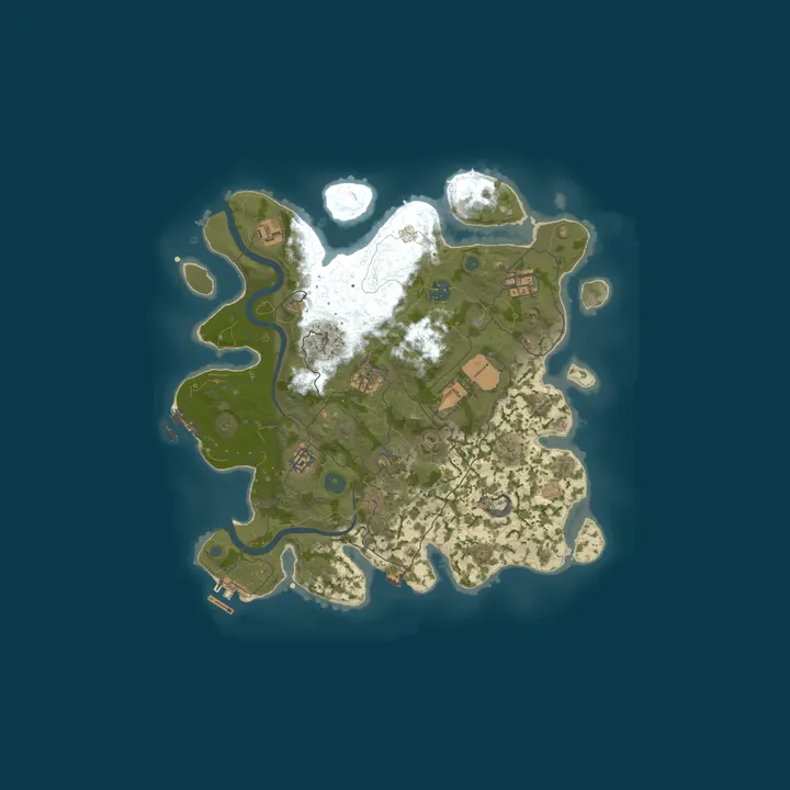 Map of QS『芬达』100000倍/10.21/枪战/蓝图全解/萌新/建造
