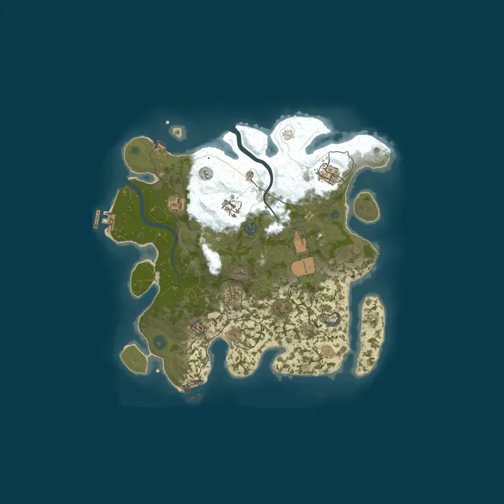 Map of DidiplayRust PVE x2 Wiped01/10 Raids/events/Skills/dungeons