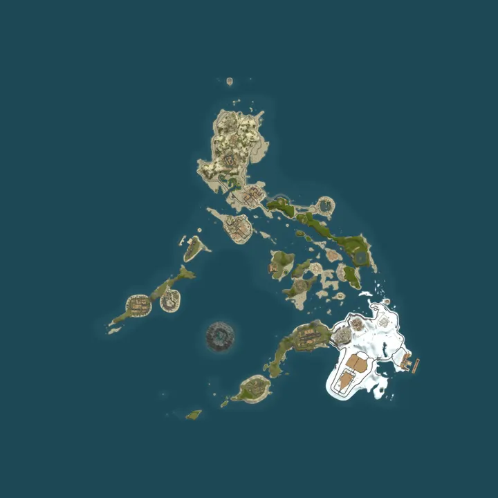 Map of Cross-Eyed Squiggy's x100