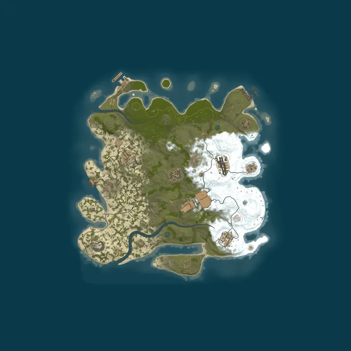 Map of Bustabar BiWeekly 2x - Offline Protection - No Tech Tree