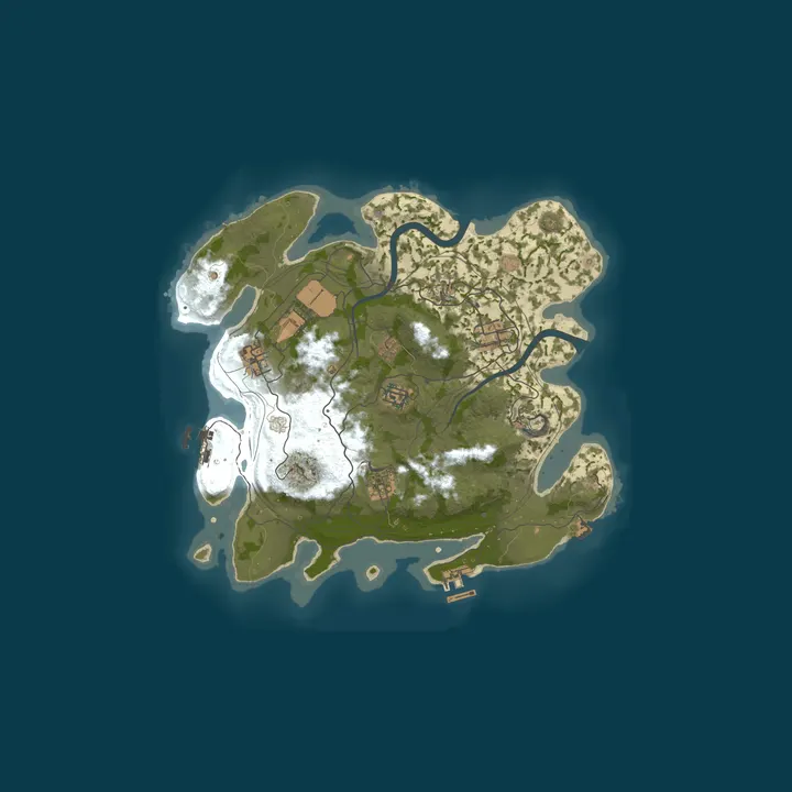 Map of EU RUSTPLAYERS 5X TEAMS - WHITELIST WIPED 25/10