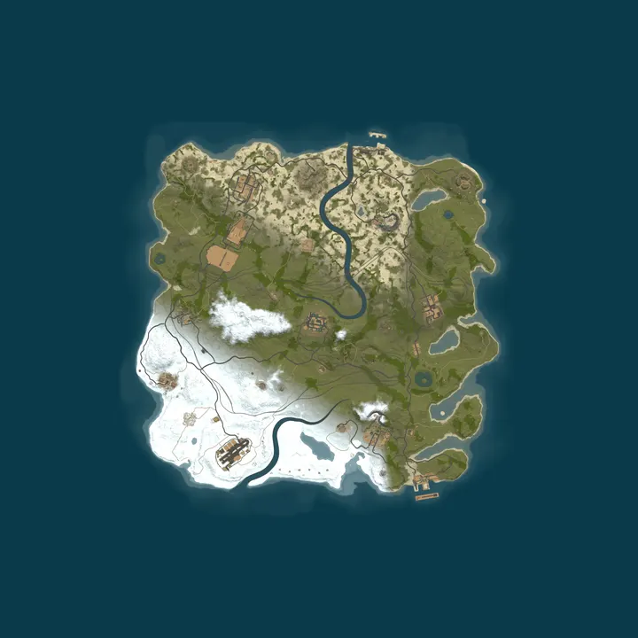 Map of ⦿ ICEFUSE 2X Quad (Solo/Duo/Trio/Quad|Loot x2|WIPED)