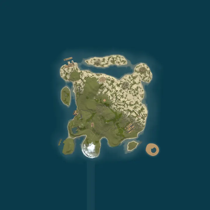 Map of ICE RUST #1 - X1000 [ KITS | LOOT+ | FPS+ | BF | NOLIM | 1000x]