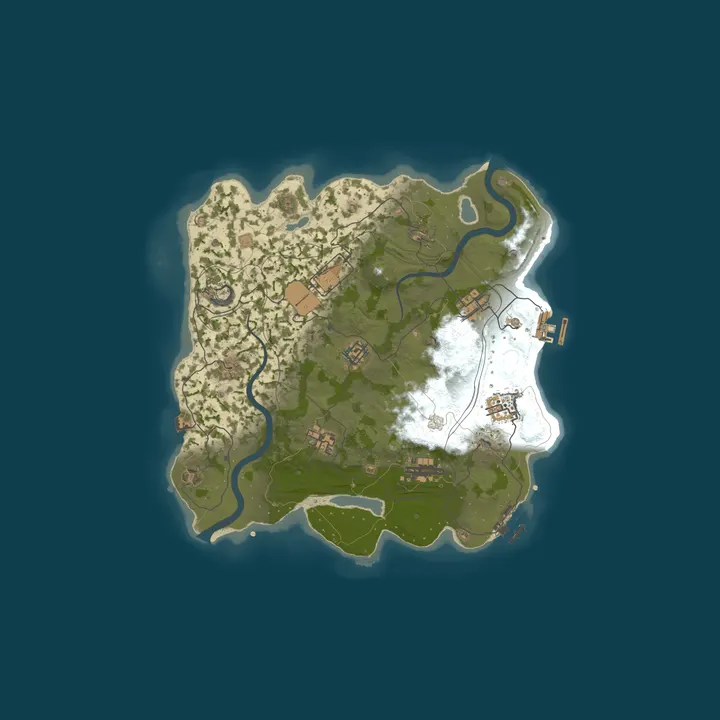 Map of [LATAM] LUNARUST Vanilla | 27/10 Wipe