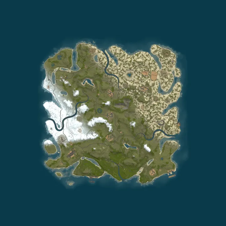 Map of Dusk till Dawn | 2x | Offline Protect | 5% Upkeep | No BP Wipe