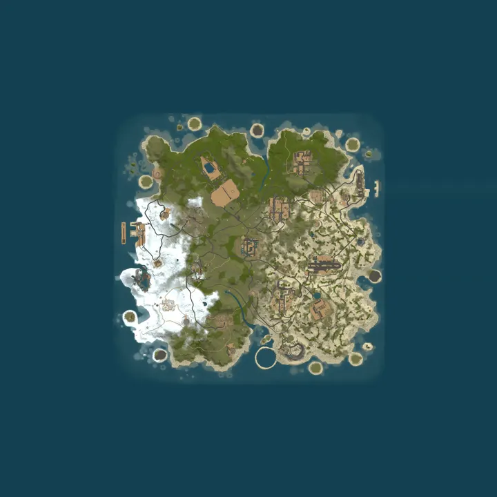 Map of Bushwookies | Zombies | TrioMax | Raidables | SkillTree | NoBp