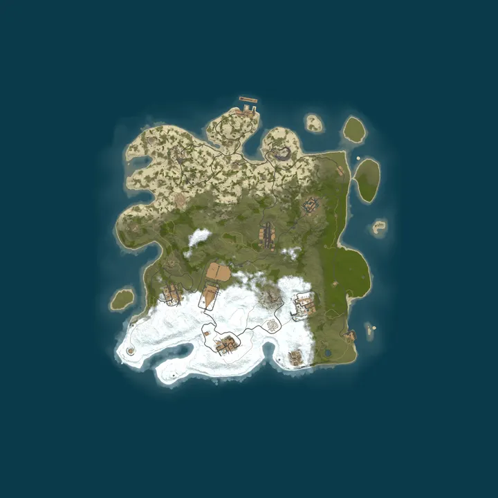 Map of DOWNBAD | Main 2x | Solo/Duo/Trio