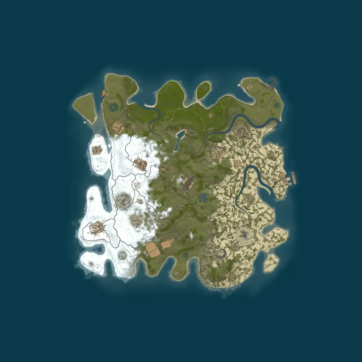 Map of Atlanta/Smoke Weed, Play Rust 2: Hotbox | No Limit | 2x