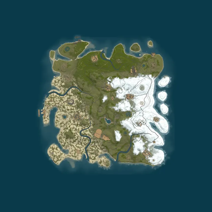 Map of 404 RUST /ДЛЯ НОВИЧКОВ /РОССИЯ 23.10