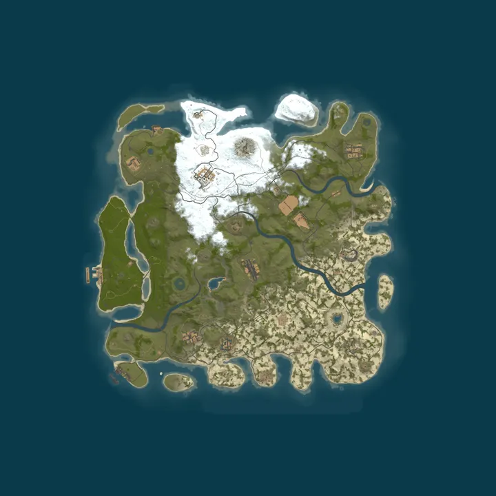 Map of RUST ROOM 1.5x | WEDNESDAY | Wipe 21.10