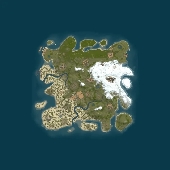 Map of NORTHERN LIGHTS 2X [Solo/Duo/Trio