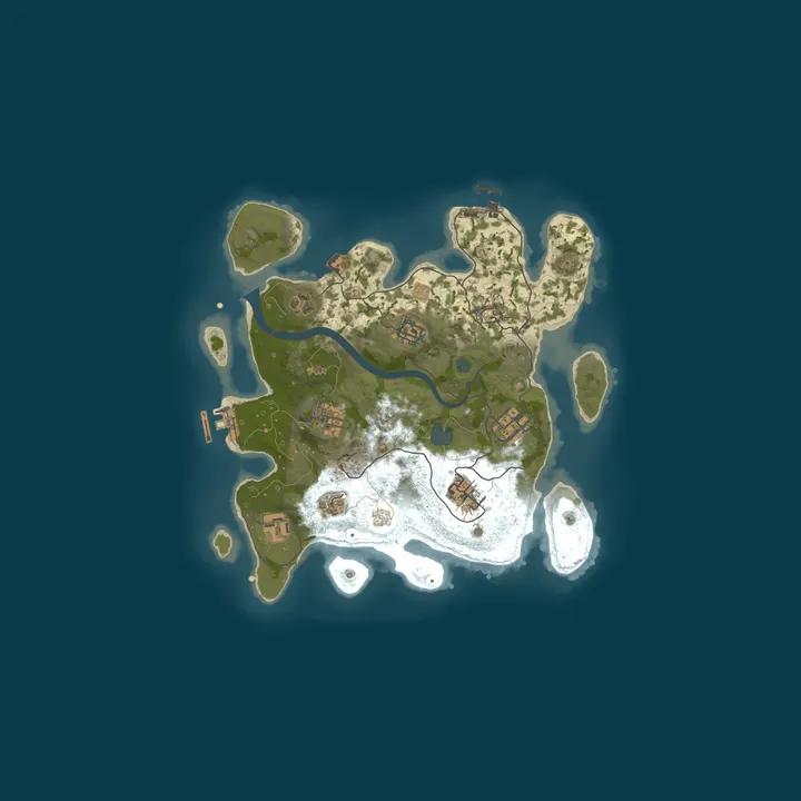 Map of VANILLA TEST - No Mods